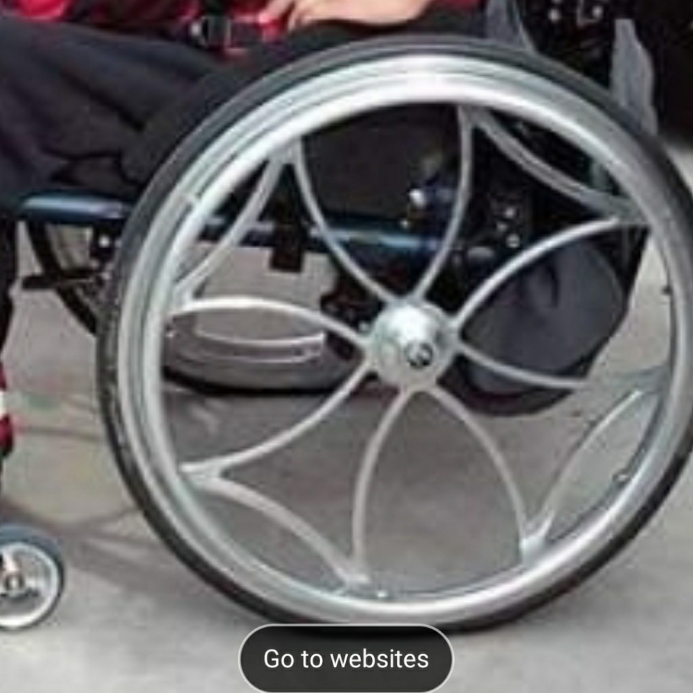 25" wheelchair rims  "West Coast Choppers Cross"